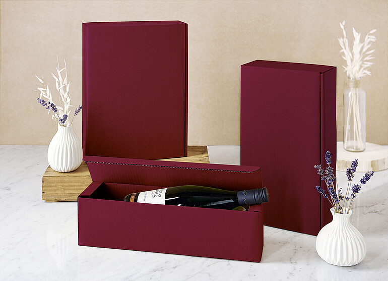opakowanie ozdobne PURE line Bordeaux