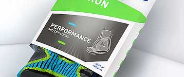 Opakowanie składane dla Bauerfeind