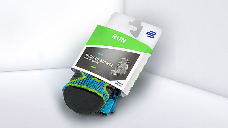 Opakowanie składane dla firmy Bauerfeind