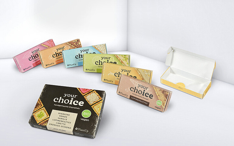 Wegańskie praliny lodowe od PlantUp 