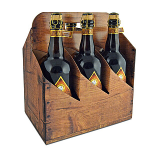 Karton transportowy Rustikal w optyce drewna