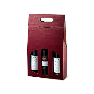 Karton nośny Struktura VITA, bordowy