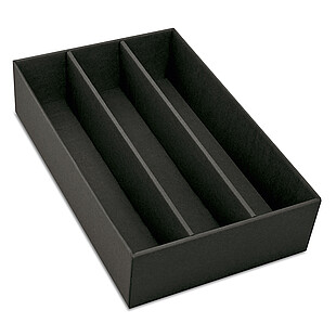 Dolna część kasety na podarunek PURE line, czarny