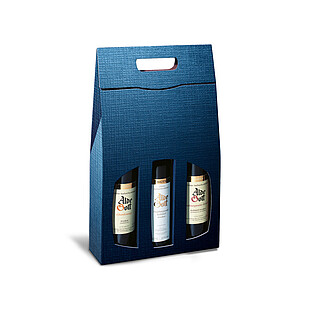 Karton nośny Struktura VITA, granatowa