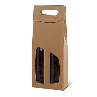 Karton transportowy, otwartą falą, natura