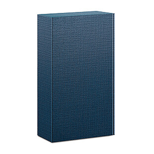 Karton prezentowy na wino Struktura VITA, granatowa