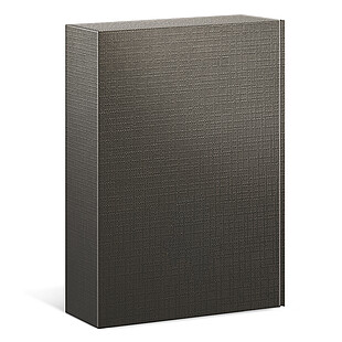 Karton prezentowy na wino Struktura VITA, antracyt